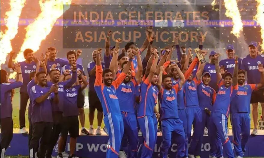 Winning India Asia Cup 2025 Team